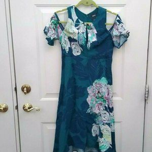 Maeve Anthropologie Elia Floral Print Dress Size 2